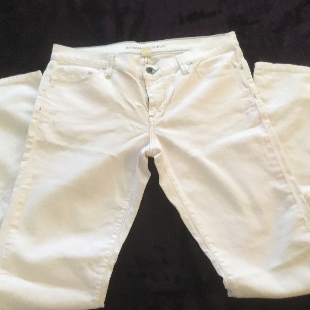 Banana rRepublic pale blush pink skinny leg jeans